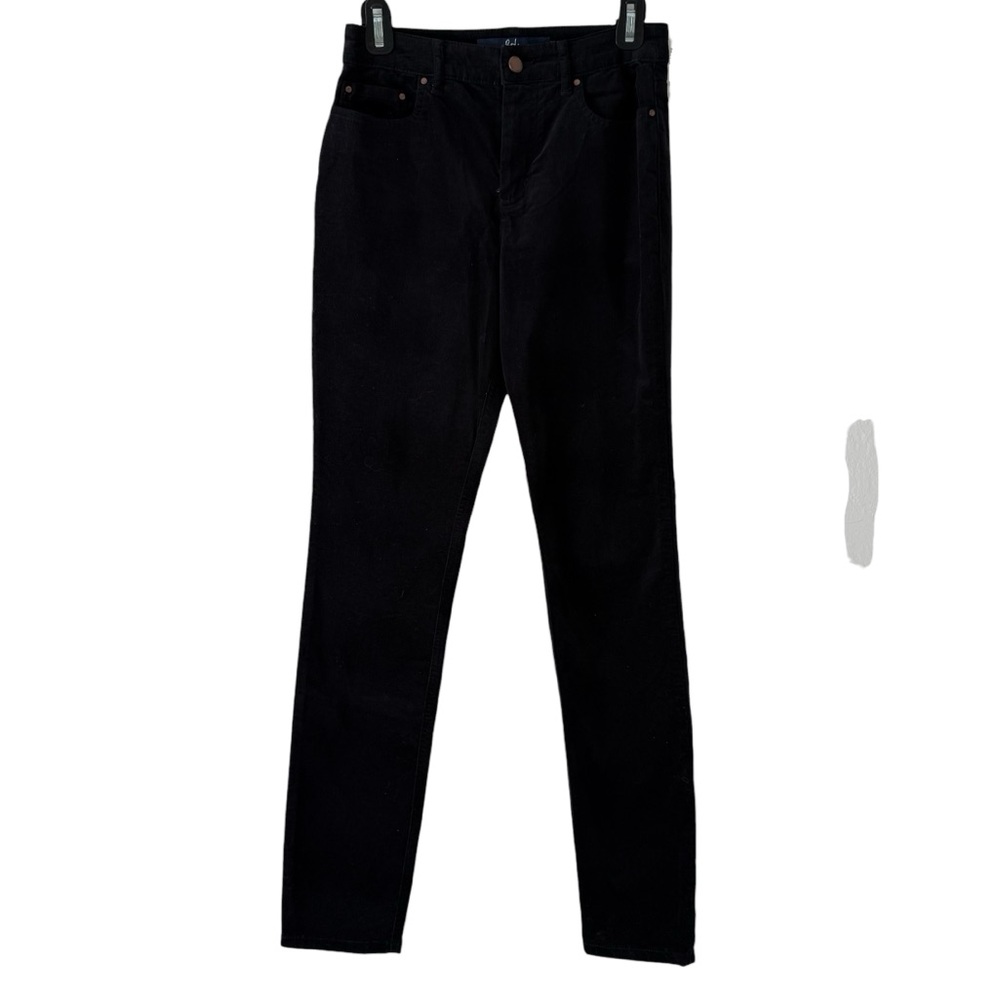 98% Cotton Cords by Boden SoHo Skinny Teal Black Cords Size US 4 Regular